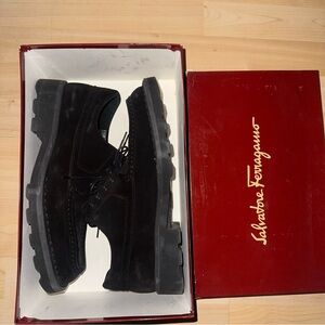 Salvatore Ferragamo Black Men's Shoes